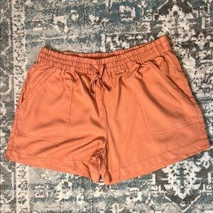 Women's Peach Casual Shorts